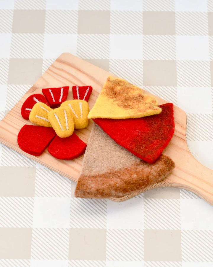 Felt Hawaiian Pizza Slice