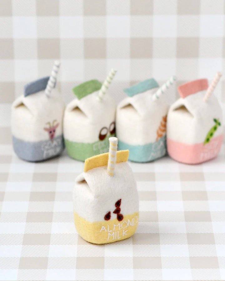 Felt Almond Milk Box
