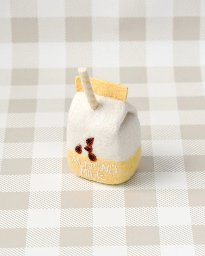 Felt Almond Milk Box