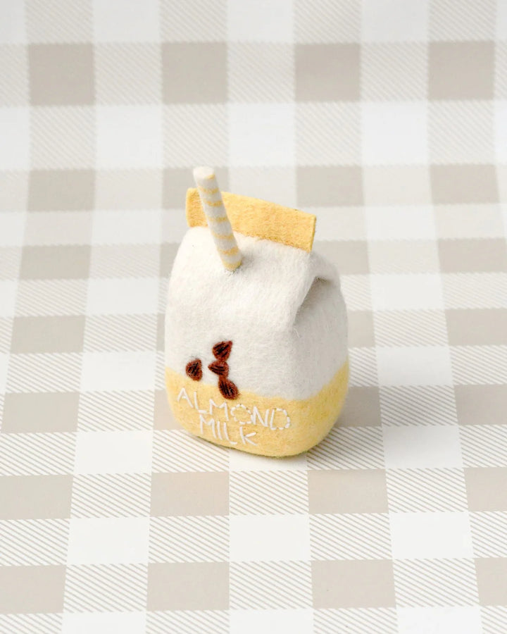 Felt Almond Milk Box