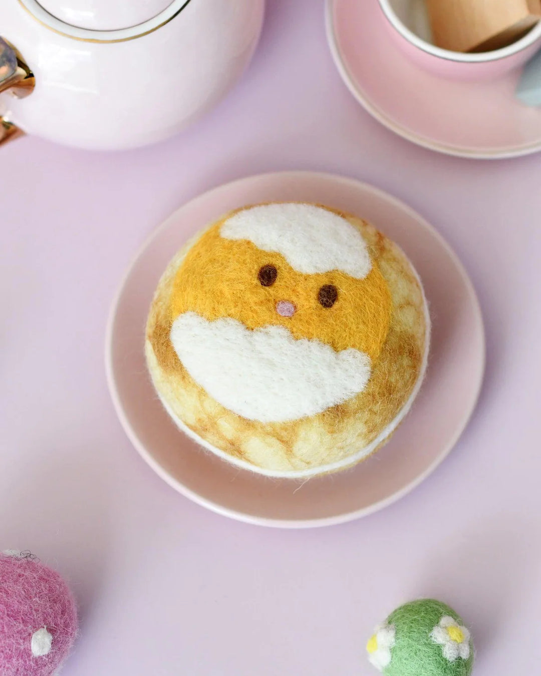 Felt Chick Hatching Donut