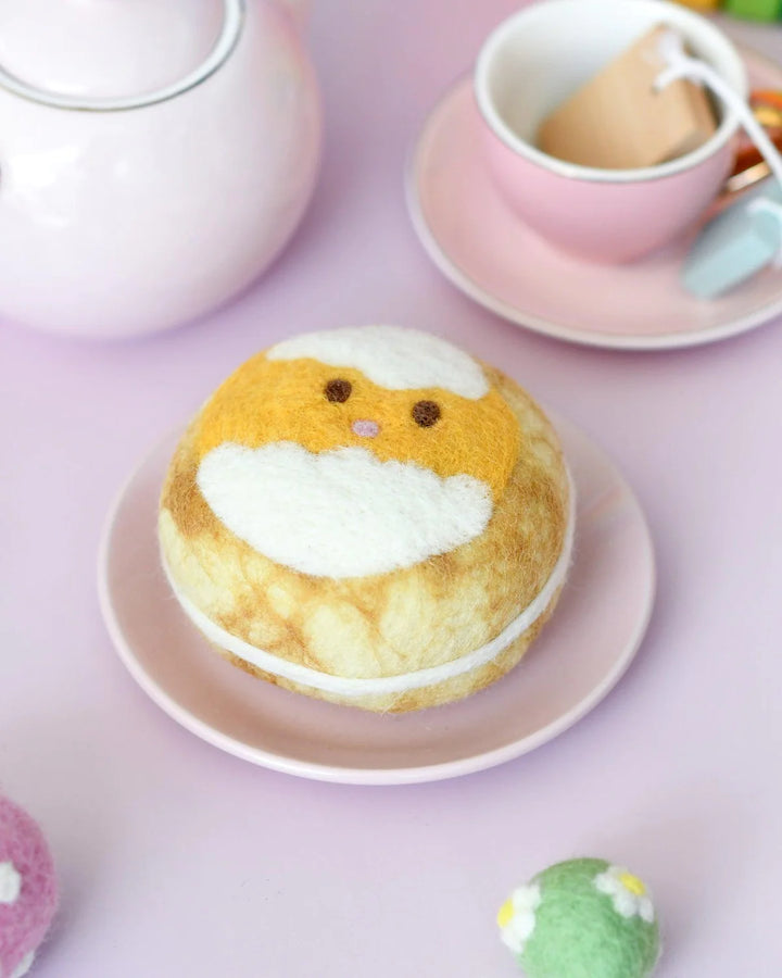 Felt Chick Hatching Donut