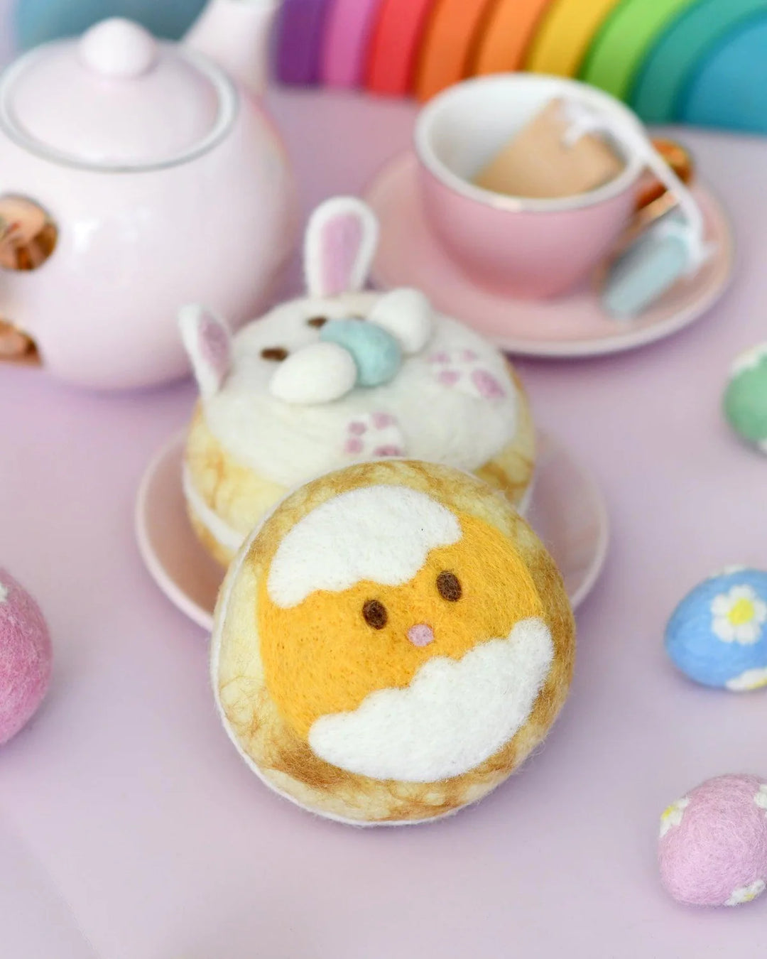 Felt Chick Hatching Donut