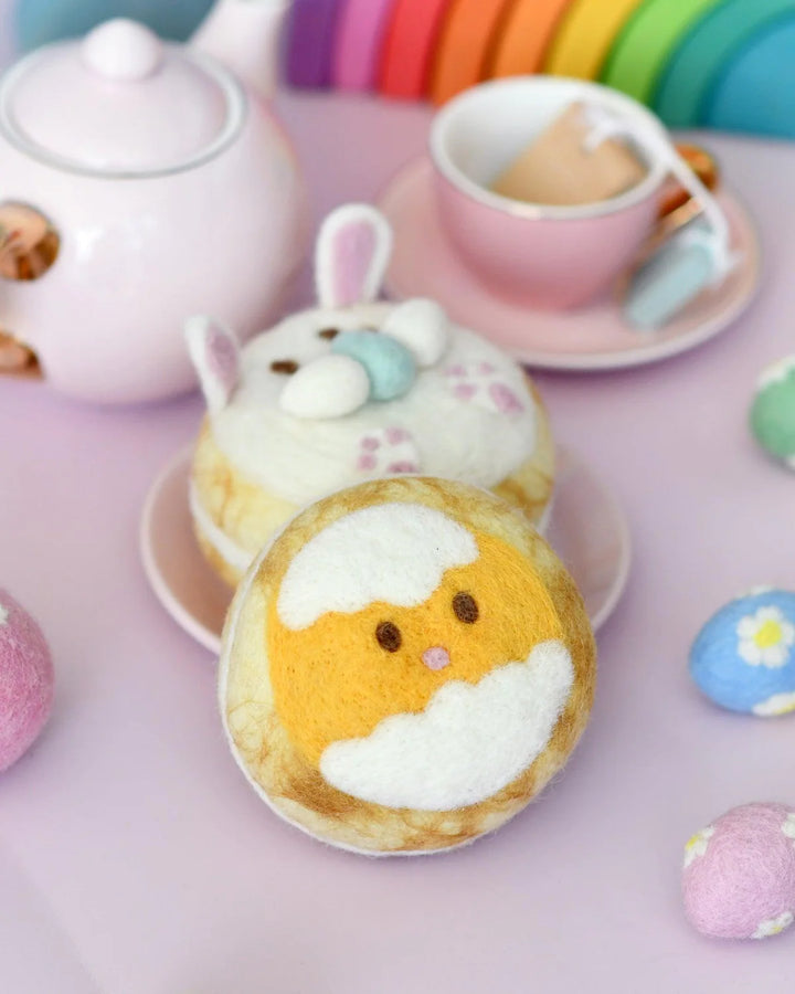 Felt Chick Hatching Donut