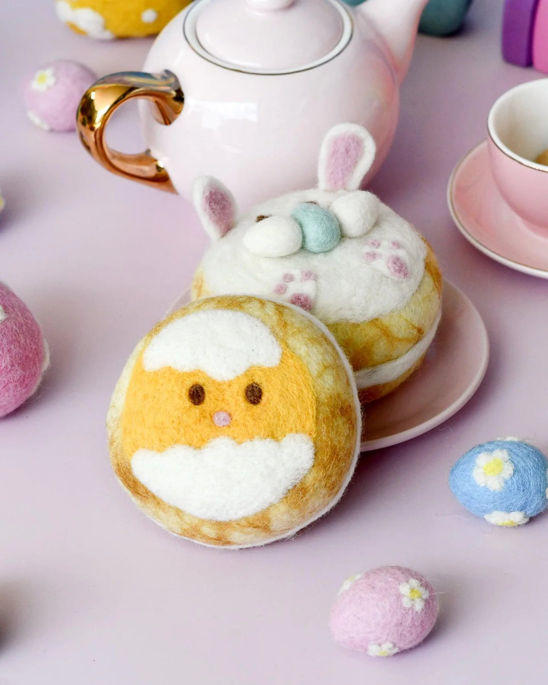Felt Chick Hatching Donut