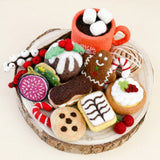 Felt Christmas Play Food Grazing Box, Set A · view 1