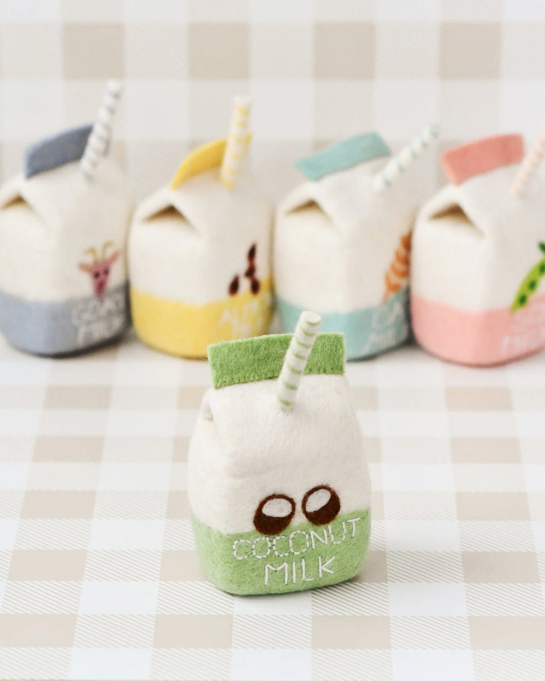 Felt Coconut Milk Box