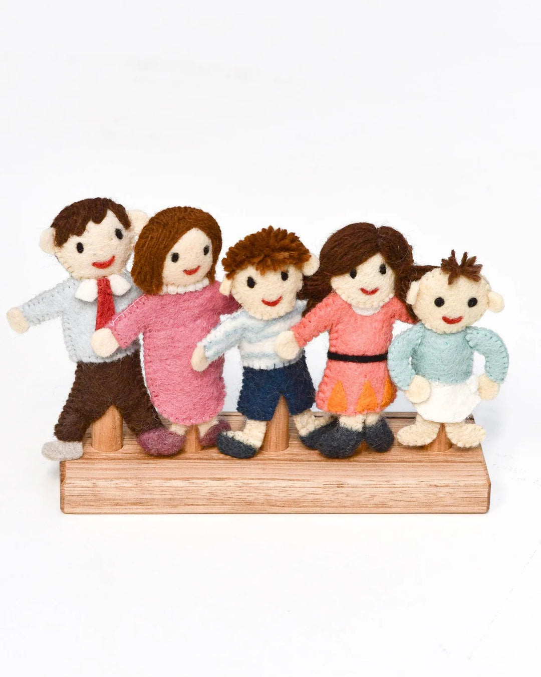 Felt Finger Family Puppet Set