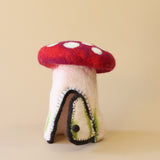 Felt Mushroom Hideaway, Red · view 2