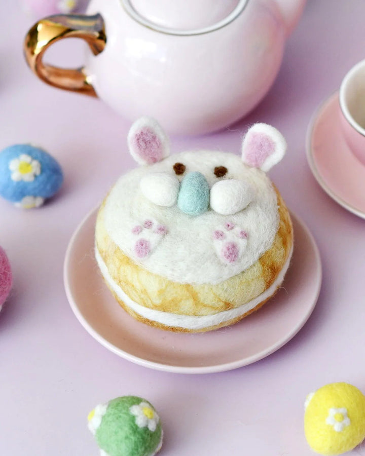 Felt Rabbit Bunny Donut