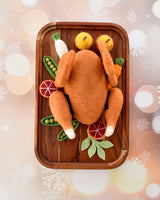 Felt Roast Turkey Play Food Set · view 2
