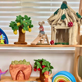 Felt Lemon Tree, made for open-ended, small-world play. · view 4