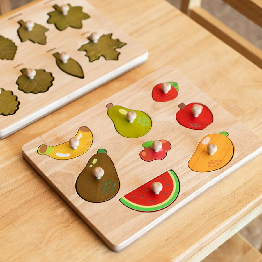 Q Toys Fruit Knob Puzzle