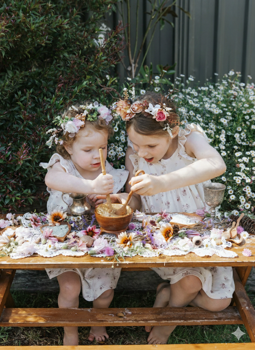 Papoose Wooden Mud Kitchen Scoop