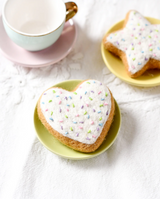 Felt Heart Icing Cookies with Sprinkles · view 2