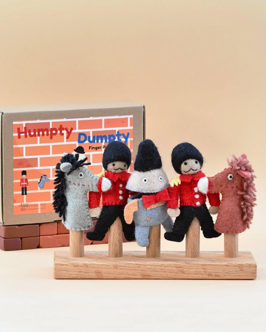 Humpty Dumpty Finger Puppet Set