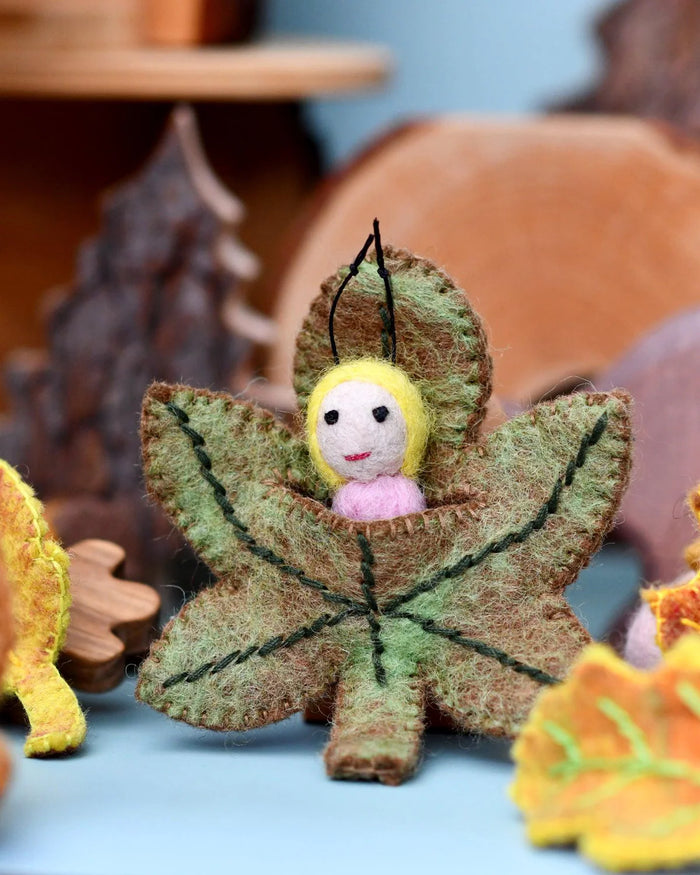 Felt Chestnut Leaf Baby