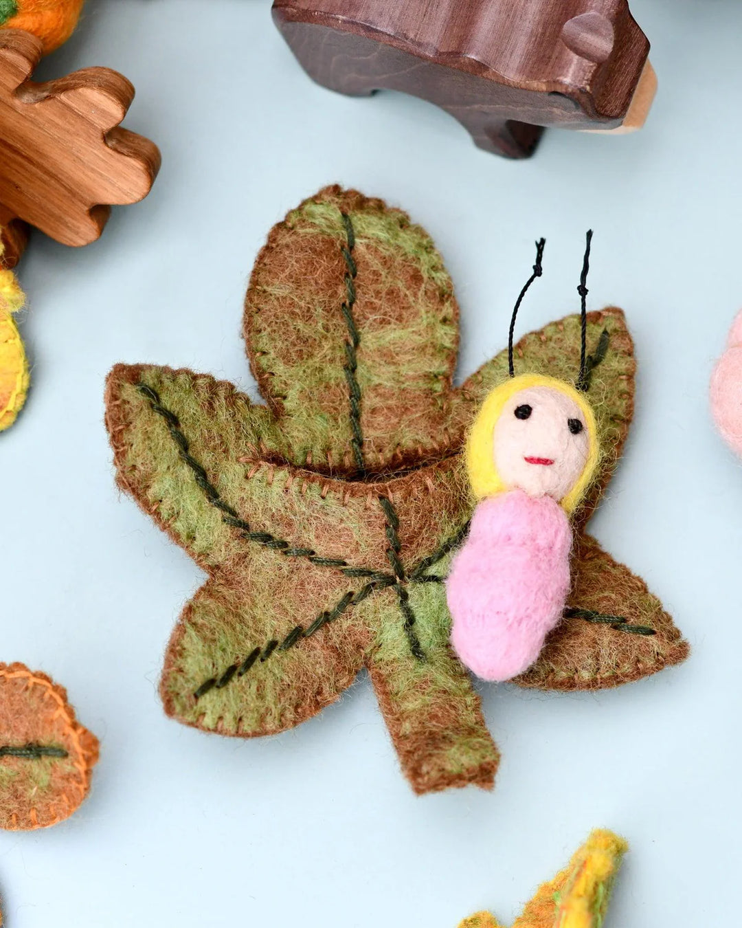 Felt Chestnut Leaf Baby