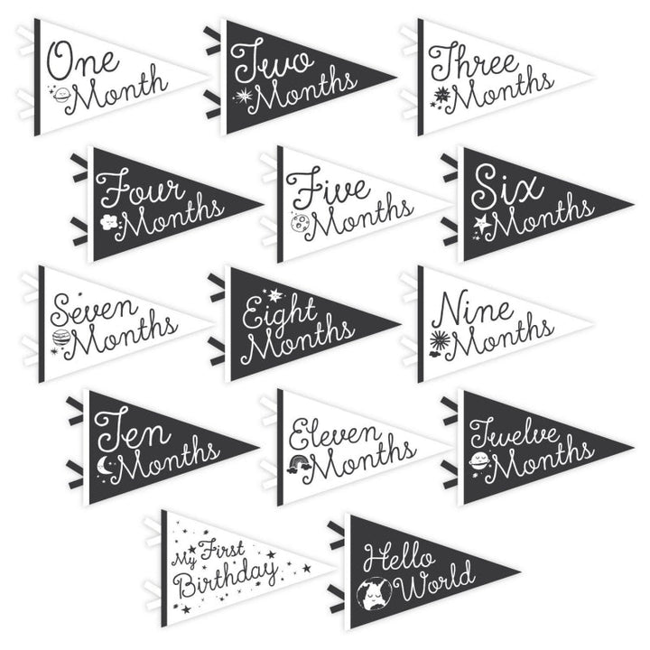 Lucy Darling Little Stargazer Petit Milestone Pennants