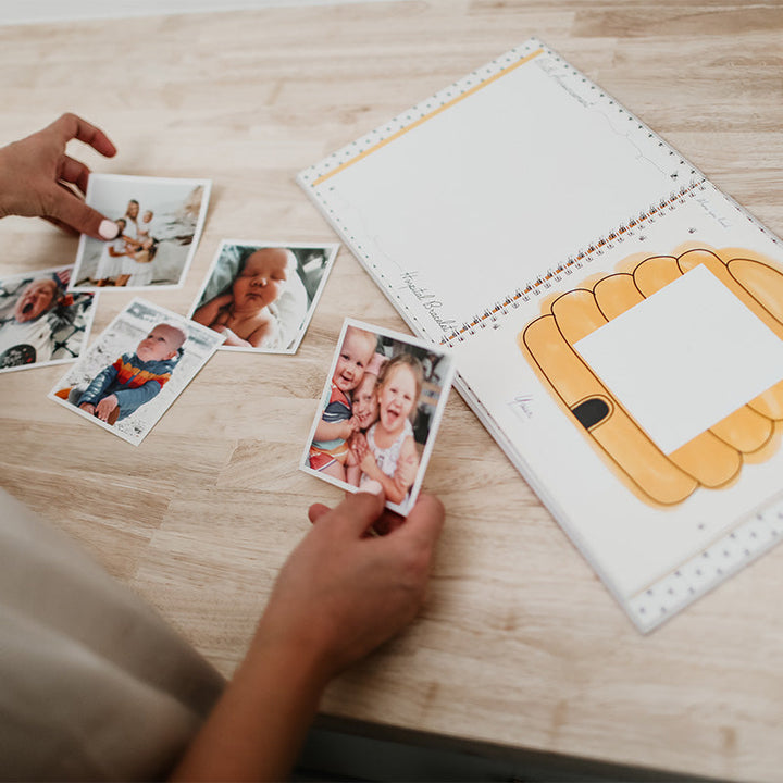 Lucy Darling Honey Bee Luxury Memory Baby Book