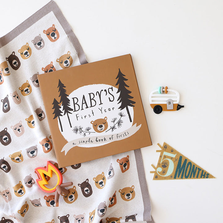 Lucy Darling Little Camper Memory Baby Book