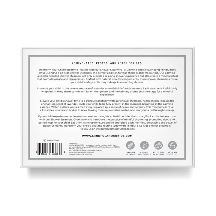 Sensory Shower Steamers
