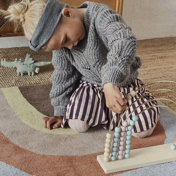 OYOY Rainbow Abacus, Pastel