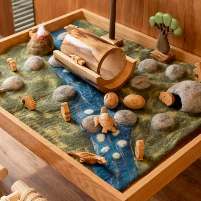 Papoose Jurassic Felt Mat