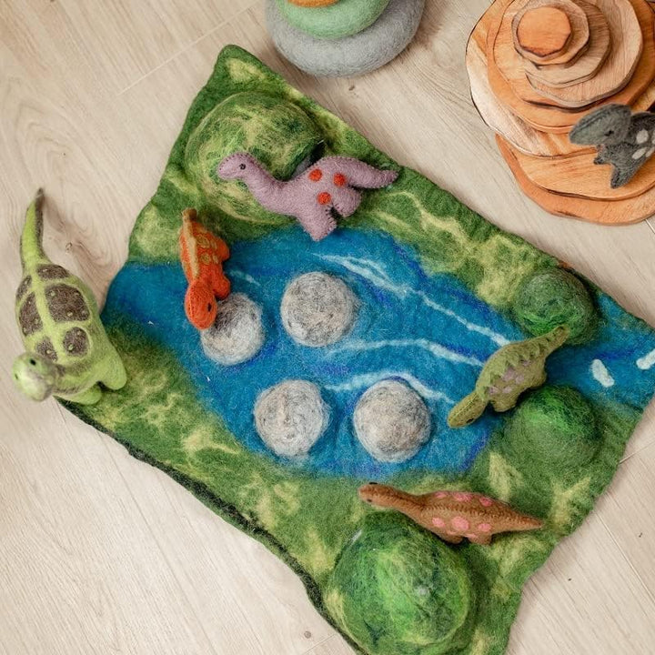 Papoose Landscape Caves Felt Mat