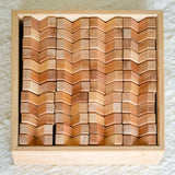 Bauspiel X-Blocks, 48-Piece Set in Wooden Tray, in its wooden tray, photo 4 of 7 · view 4