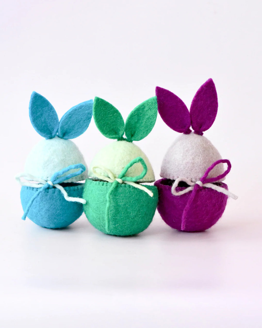 Green Easter Egg Cover with Bunny Ears