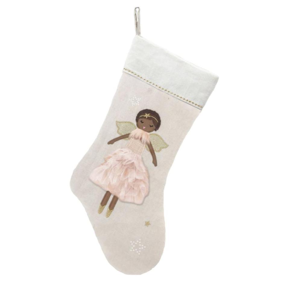 Mon Ami pink Ada angel Christmas stocking