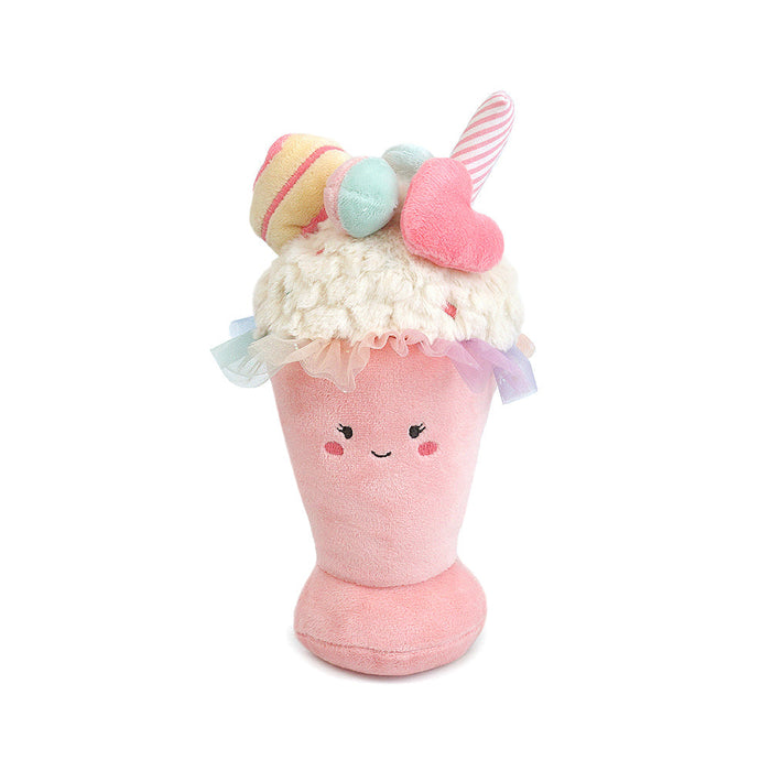 Mon Ami Sweet Treat Milkshake plush toy with sprinkles and tulle