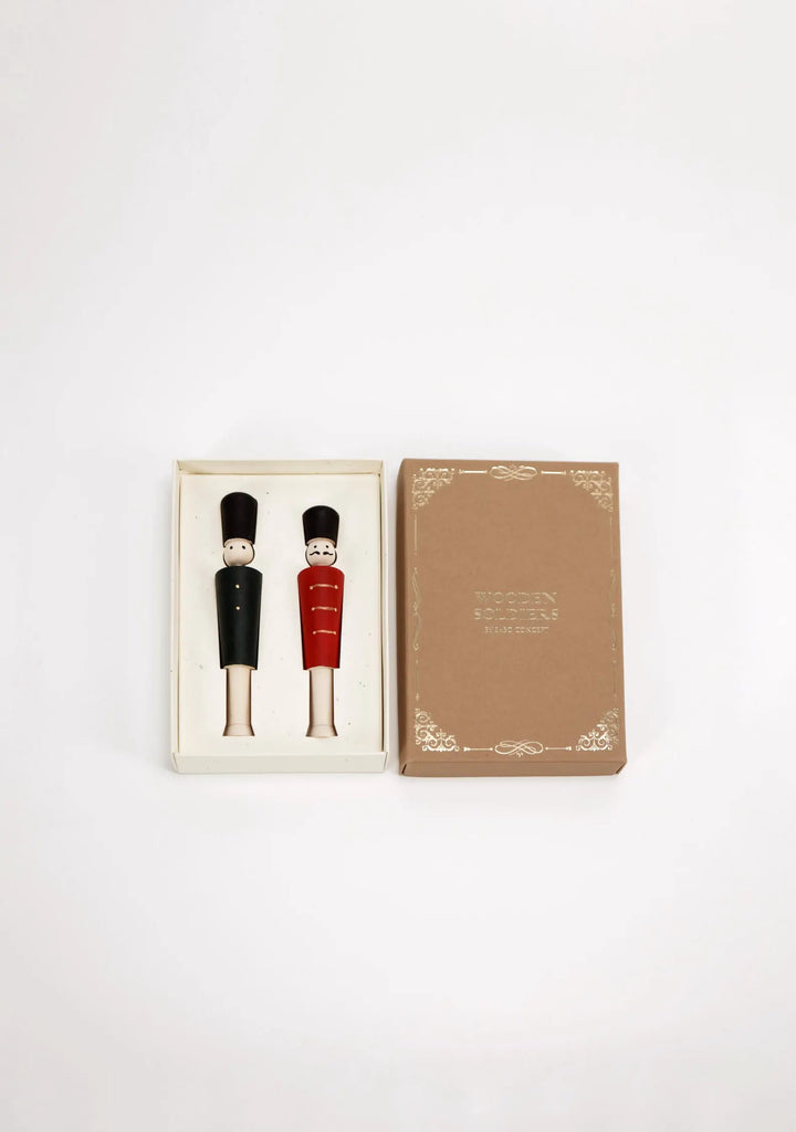 Sabo Concept Wooden Soldiers, Set of 2