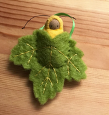 Fairyshadow Spring Green Leaf Ornament · view 2