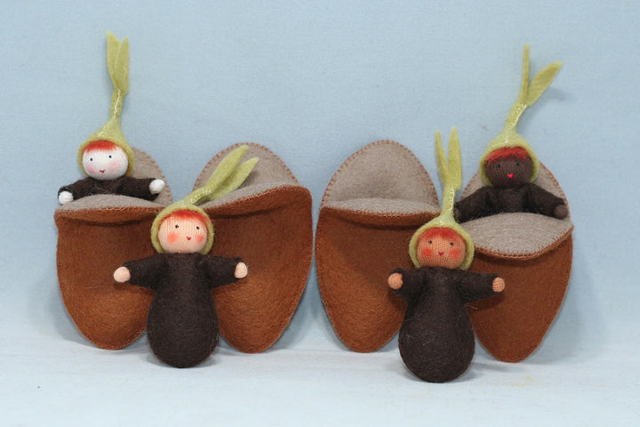 Seedling Baby with Seed Pod | Fair Skin Tone