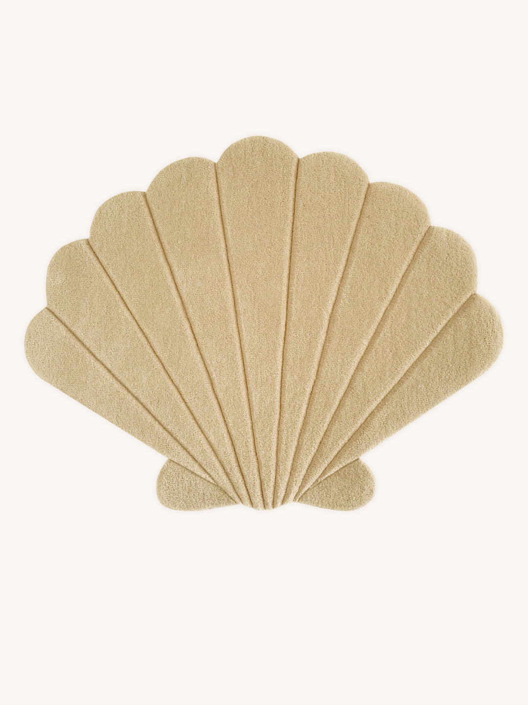 Rug SHELL Sand 3.3 x 2.6 ft