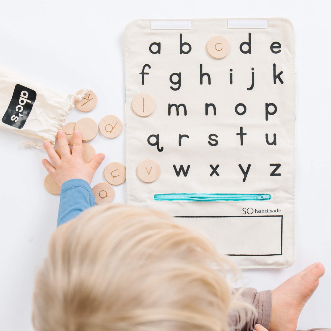 Alphabet Learning Toy: Montessori Letters Matching Game