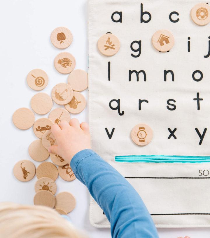 Alphabet Learning Toy: Montessori Letters Matching Game