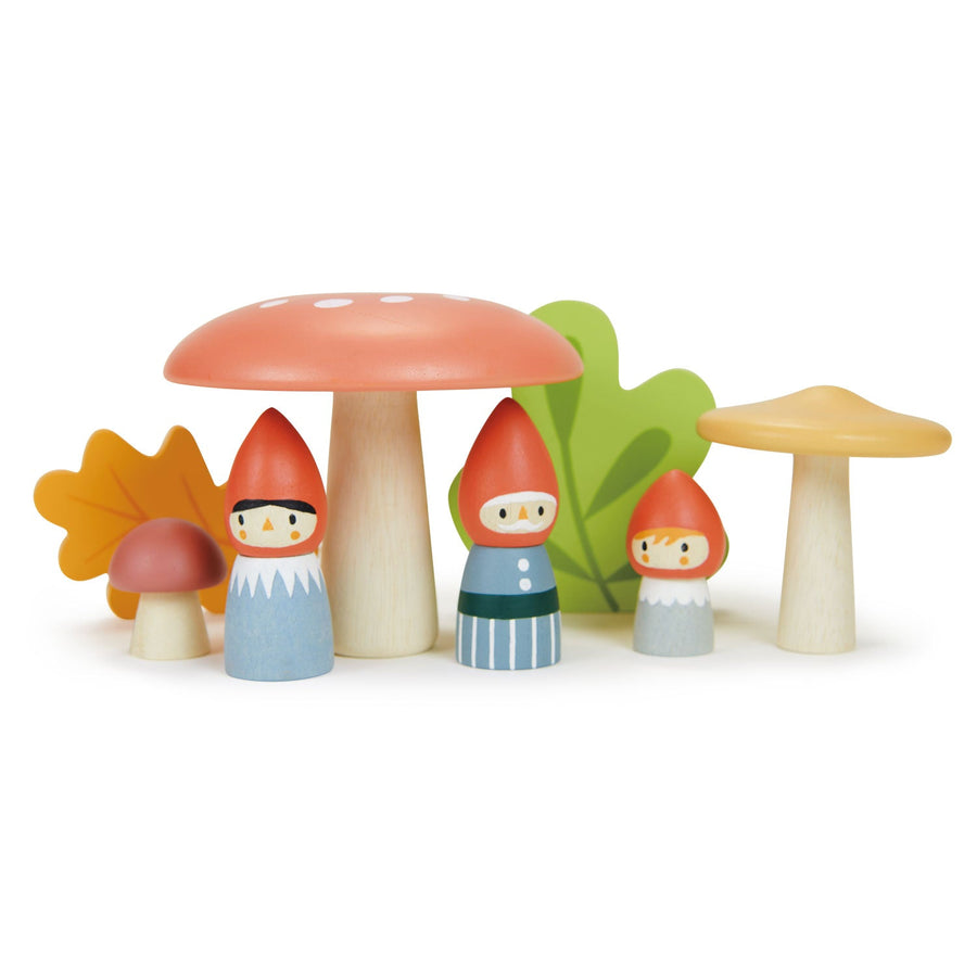 Tender Leaf Woodland Gnome Family