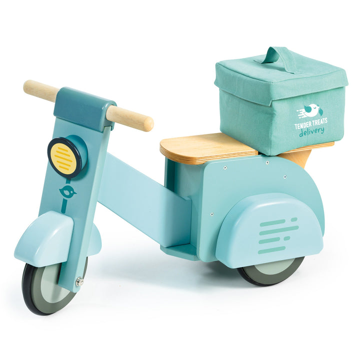 Tender Leaf Delivery Scooter