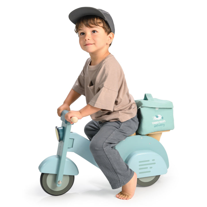 Tender Leaf Delivery Scooter