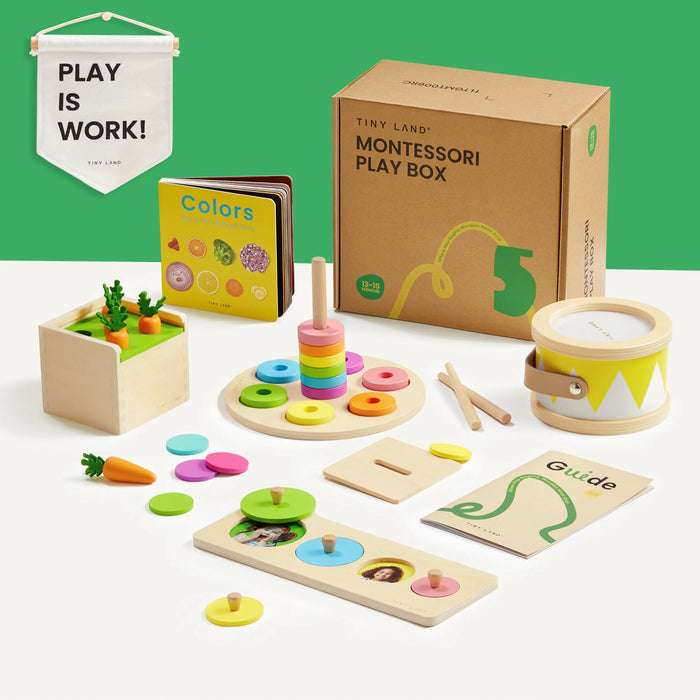 Tiny Land® Montessori Toys for Toddlers (13–15 Months) – Montessori Play Kits