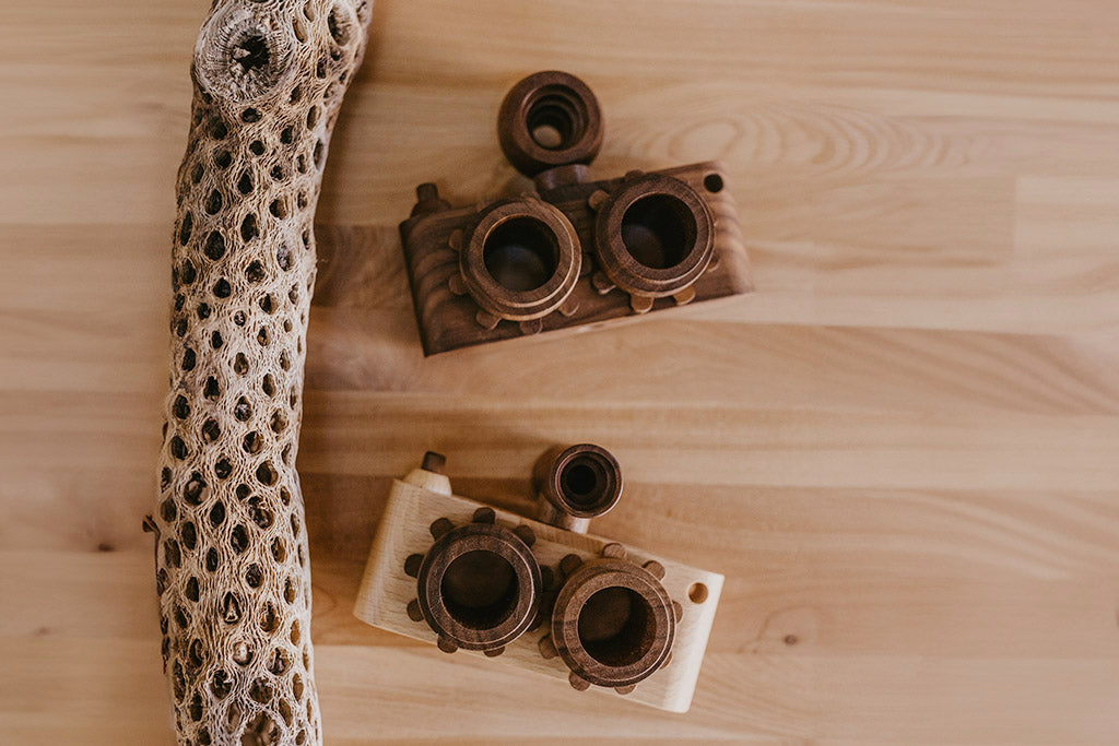 Twinkle Camera - Walnut Camera Body W/ Walnut Lens