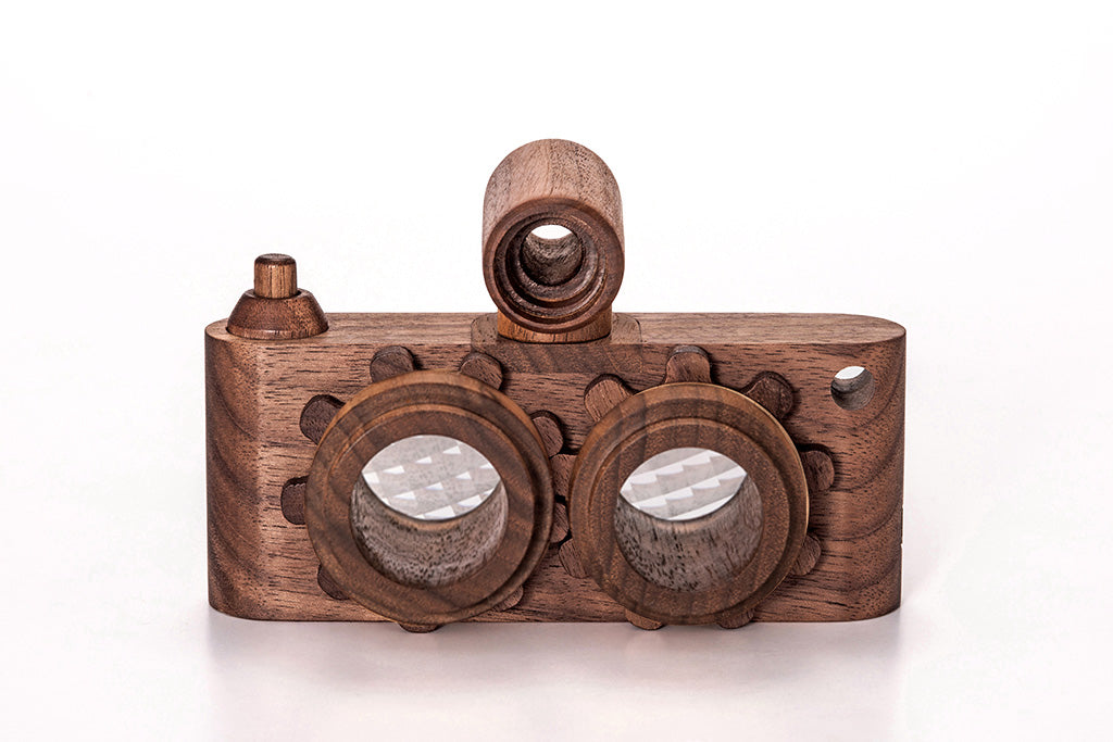 Twinkle Camera - Walnut Camera Body W/ Walnut Lens