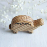 Wooden Turtle, a natural wood animal toy by Tiny Fox Hole (view 4) · view 4