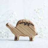 Wooden Turtle, a natural wood animal toy by Tiny Fox Hole (view 2) · view 2