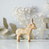 Wooden Donkey Foal, a natural wood animal toy by Tiny Fox Hole (view 2) · view 2
