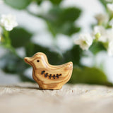 Wooden Duckling, a natural wood animal toy by Tiny Fox Hole (view 2) · view 2