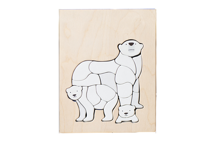 Eguchi Toys Polar Bear Puzzle